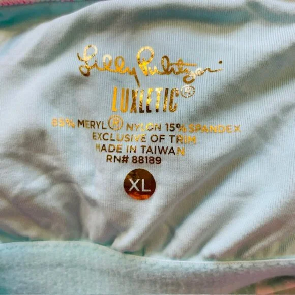 Lilly Pulitzer Perfect Match Luxletic Tennis Set Tank & Skort UPF 50+ XL - Picture 9 of 13